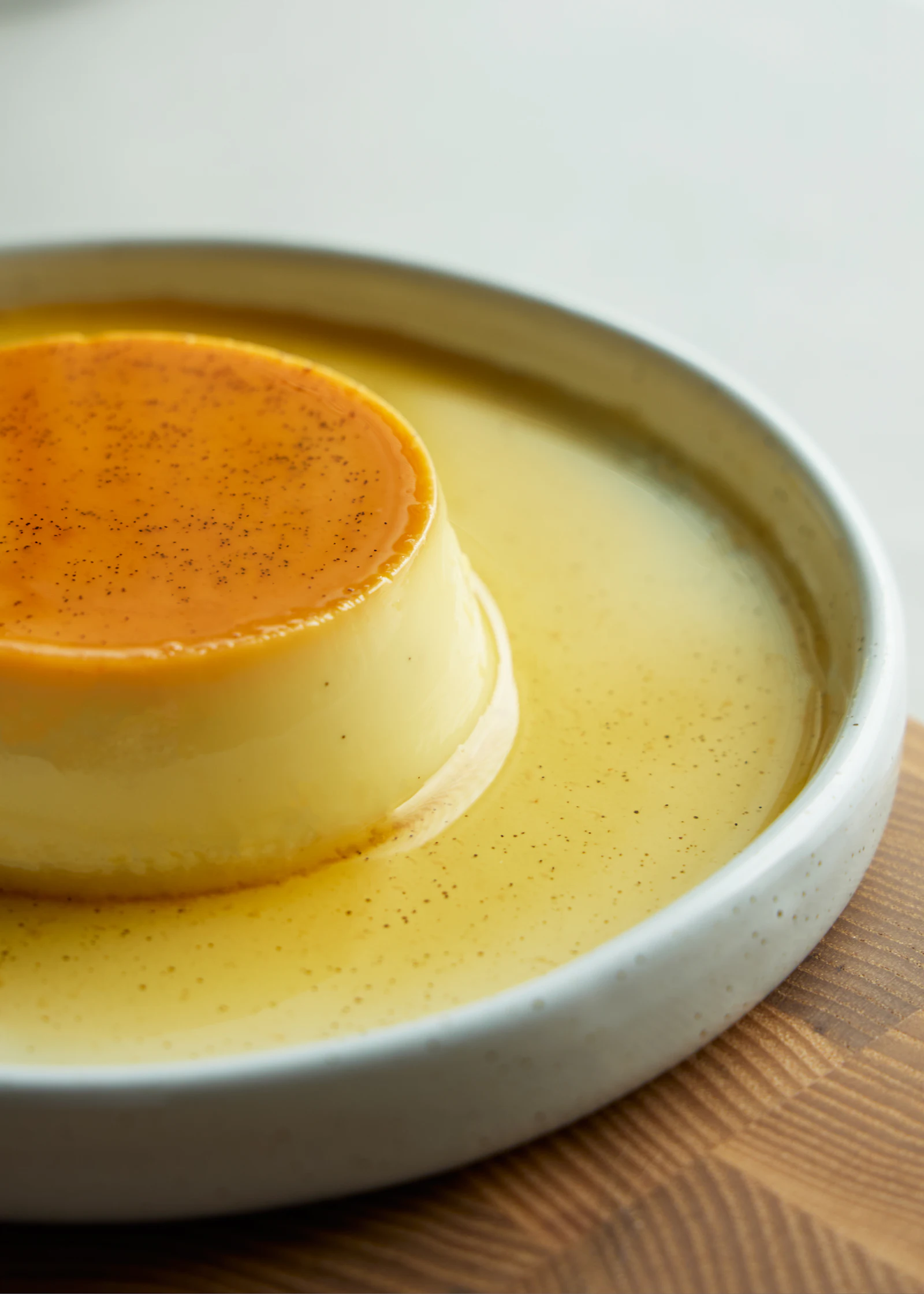 Flan de coco